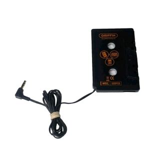 Griffin Direct Deck Cassette Adapter - Black Y2K Car Cassette Adapter